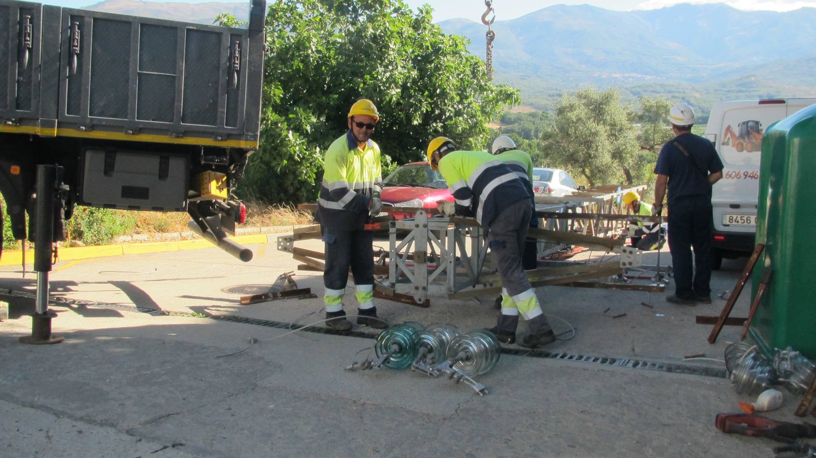 Retirada de la torreta.