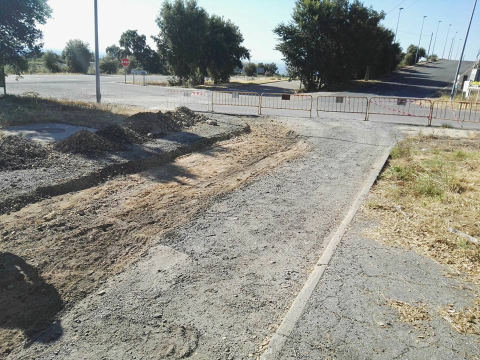 Arreglo de las calles del polígono industrial