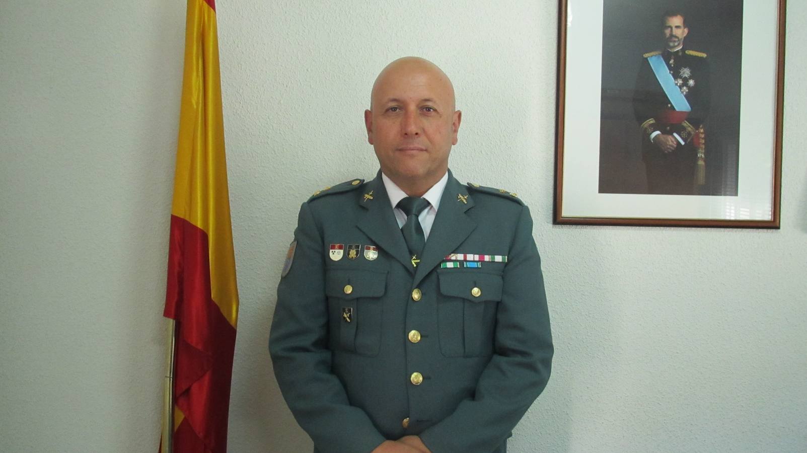 Rafael Chaparro, nuevo capitán de la Guardia Civil.