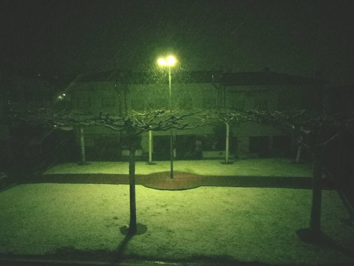 Nieva en Jaraíz