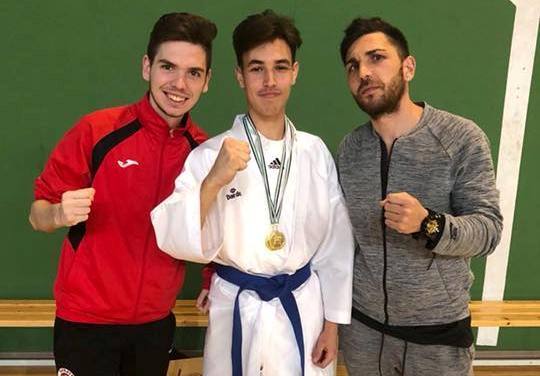 Sergio Romero González, campeón de Extremadura en Kata y Kumite