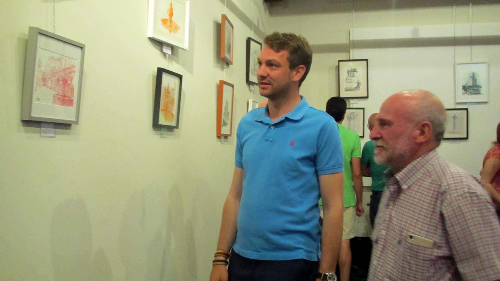Ignacio del Dedo expone en el Museo del Pimentón una colección de dibujos hechos a plumilla