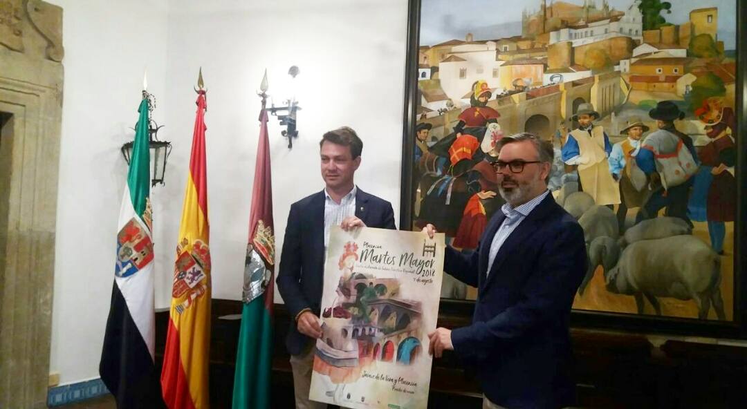 El Martes Mayor placentino quiere ser «puente de unión» con Jaraíz de la Vera