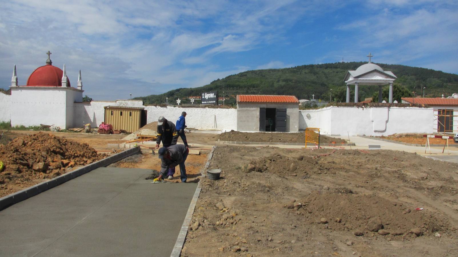 La nueva escuela profesional formará en albañilería a desempleados