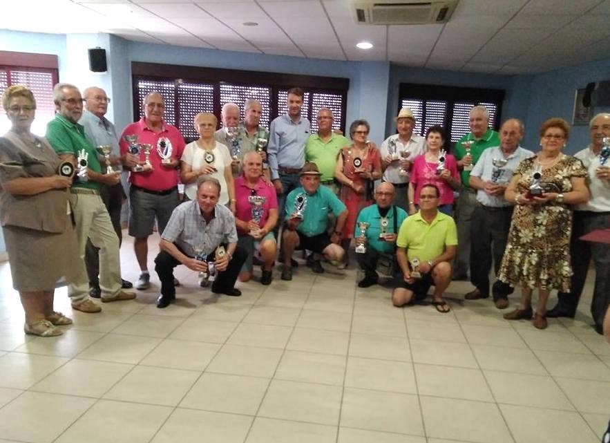 Entrega de premios de los torneos de las ferias agosteñas