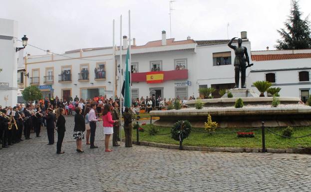 Acto de inauguración del Año Balboa en Jerez de los Caballeros.