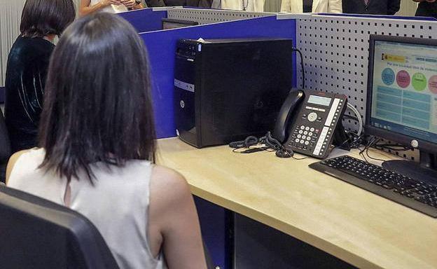 Centralita del 016, teléfono de atención a las víctimas de violencia de género.