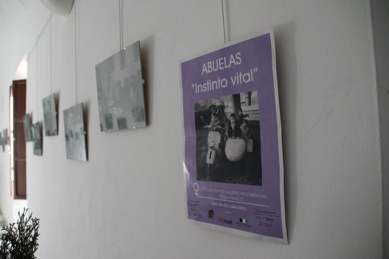 La Asociación de Mujeres Progresistas 'Felisa Tanco' inauguró, ayer, la exposición fotográfica 'Abuelas en movimiento. Instinto vital', enmarcada en los actos conmemorativos del Día Internacional de la Mujer, que se celebra hoy. Una exposición que tiene como objetivo poner en valor el papel que las abuelas juegan en la actualidad y la aportación que está teniendo en la sociedad y en la familia.