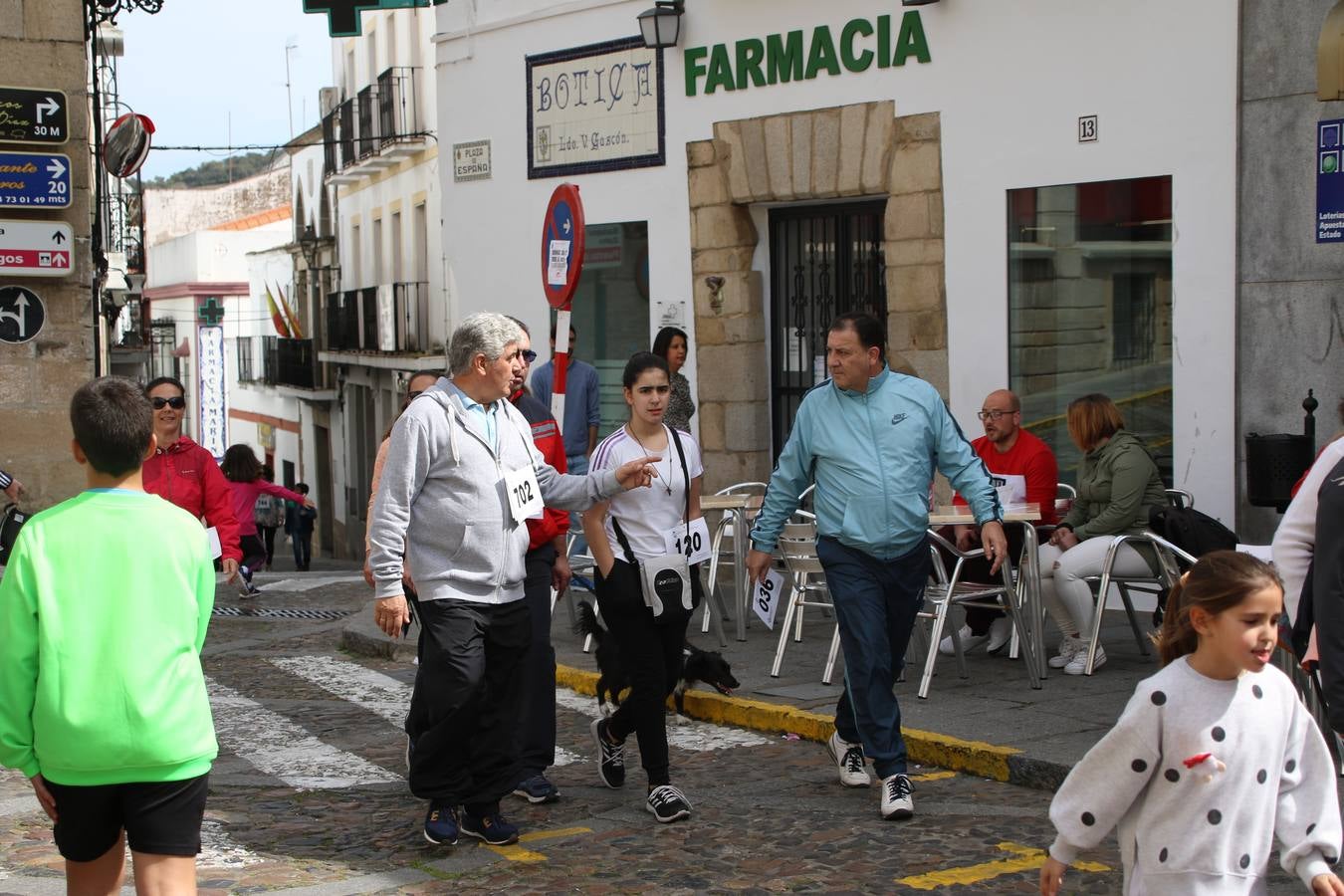 Jerez de los Caballeros celebró, ayer, la IX Carrera y Caminata Solidaria, organizada por la Junta de Cofradías de la Semana Santa Jerezana. La solidaridad y el deporte lograron recaudar 866 euros que irán destinados a Cáritas en Jerez.