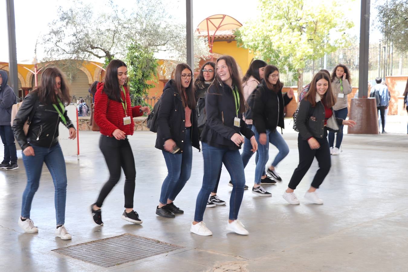 El Instituto de Enseñanza Secundaria El Pomar de Jerez de los Caballeros ha celebrado una actividad trasnacional del Aprendizaje en el marco del proyecto Erasmus+ que viene desarrollando desde el curso pasado junto con el centro portugués de la Escola Vila Verde de Braga. El recinto ferial de la localidad templaria fue el escenario de dicha actividad que se abrió, especialmente a la convivencia entre alumnos de ambos centros, a través de charlas, juegos, talleres y actividades culturales. 