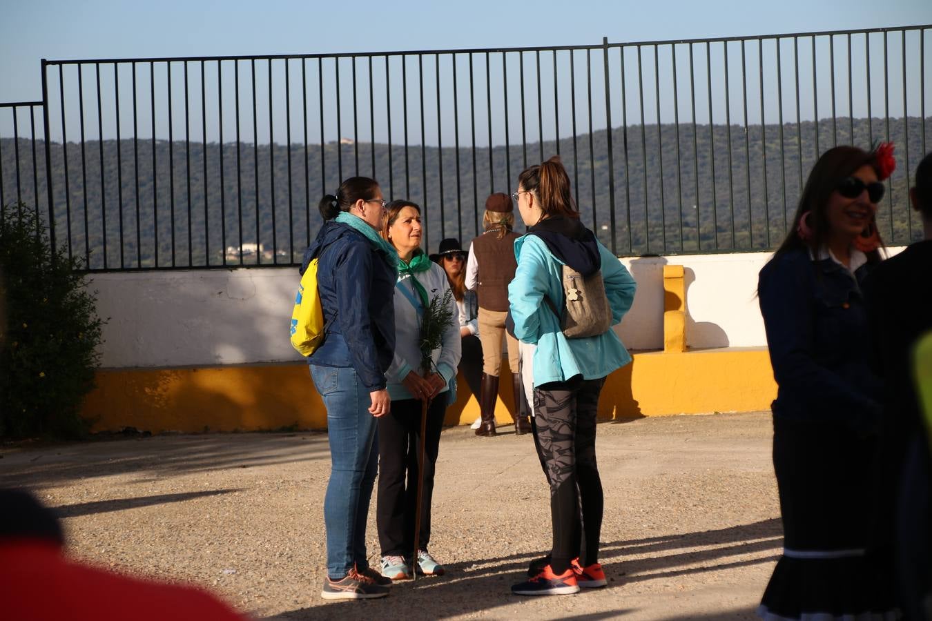 Romeros, carrozas y caballistas han acompañado, esta mañana, en procesión, al Simpecado de Nuestra Señora de Aguasantas, Patrona de Jerez de los Caballeros, hasta la ermita consagrada a su nombre. Durante el camino, no han faltado las perrunillas, la copa de anís, el acompañamiento musical del tamborilero de la Hermandad de La Algaba, Ramón Barragán, y los cánticos y bailes de algunos romeros. Un día de júbilo, convivencia y devoción a Nuestra Señora de Aguasantas que culminará, esta tarde, a las 20 horas, con el rezo del Santo Rosario en la citada ermita y el canto de la Salve a la Virgen.