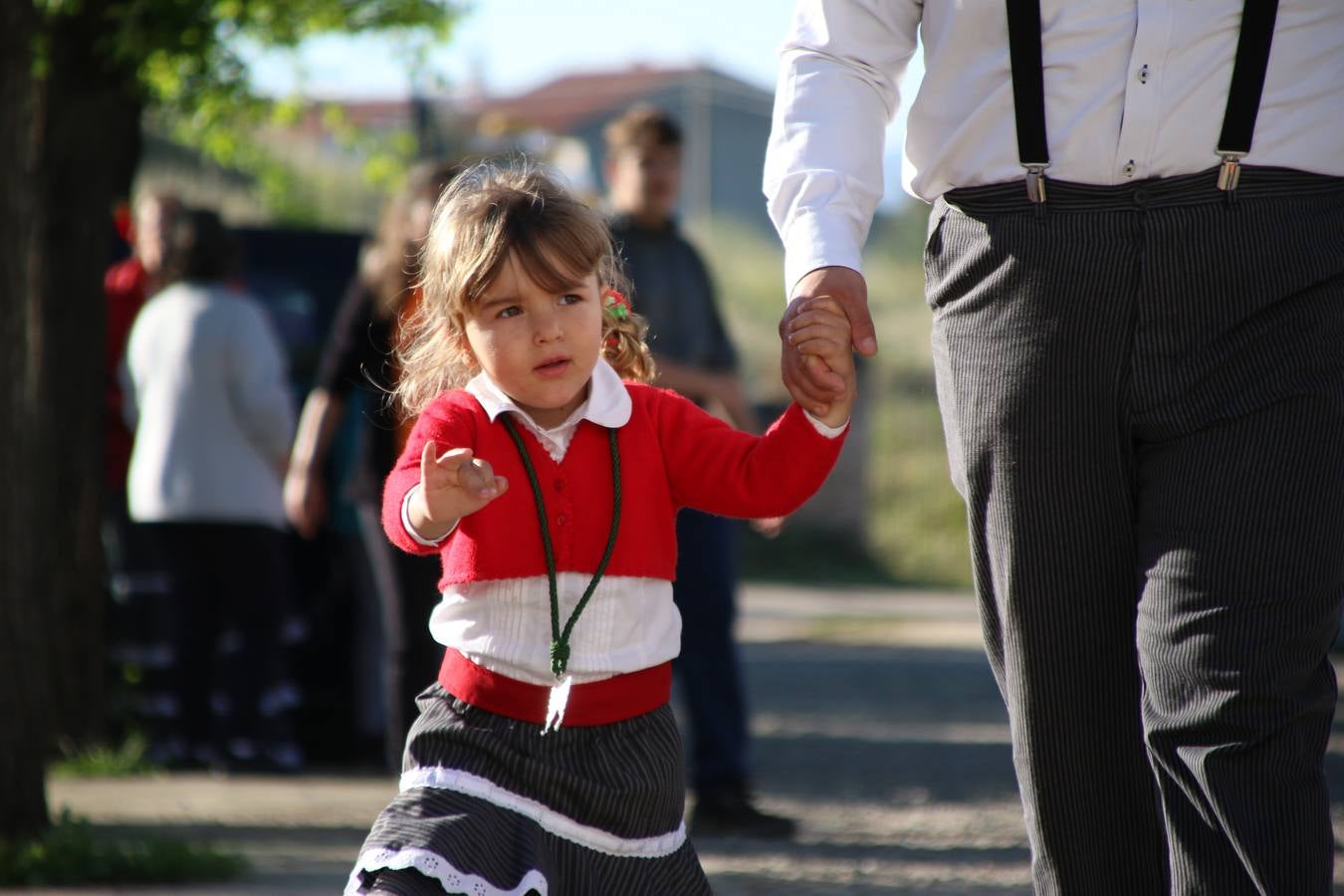 Romeros, carrozas y caballistas han acompañado, esta mañana, en procesión, al Simpecado de Nuestra Señora de Aguasantas, Patrona de Jerez de los Caballeros, hasta la ermita consagrada a su nombre. Durante el camino, no han faltado las perrunillas, la copa de anís, el acompañamiento musical del tamborilero de la Hermandad de La Algaba, Ramón Barragán, y los cánticos y bailes de algunos romeros. Un día de júbilo, convivencia y devoción a Nuestra Señora de Aguasantas que culminará, esta tarde, a las 20 horas, con el rezo del Santo Rosario en la citada ermita y el canto de la Salve a la Virgen.