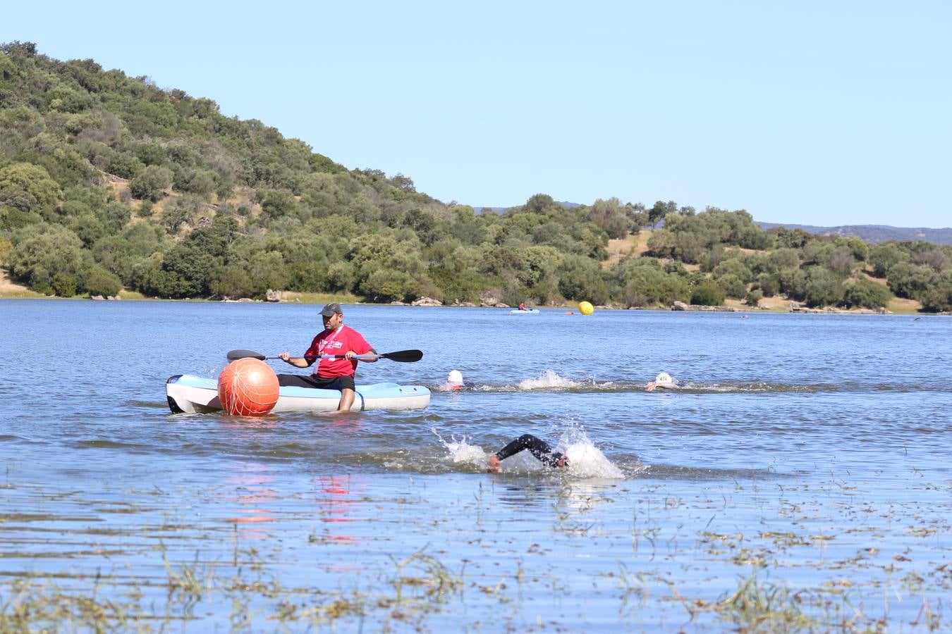 Jerez de los Caballeros ha celebrado, esta mañana, una nueva edición del Triatlón 'Ciudad del Temple'. Una prueba deportiva que, año tras año, se consolida como una de las principales del municipio y que ha reunido a 110 participantes. David Puertas Tenorio y María Remedios Mendoza Bravo han sido los vencedores de la clasificación general.