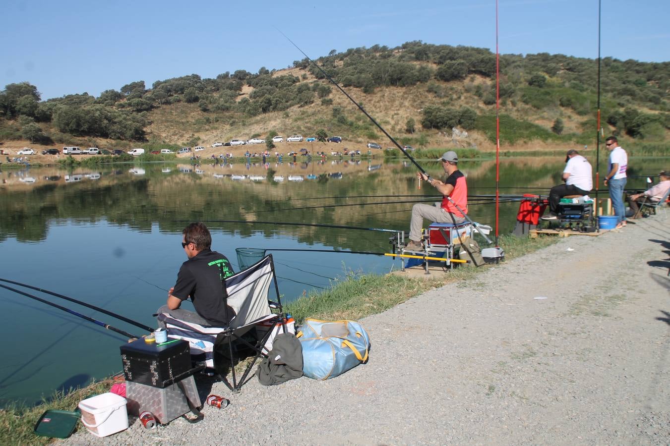 Buen ambiente pero pocas tencas en el 301 aniversario del Concurso tradicional de Pesca 'Charca de la Albuera' que se ha celebrado este domingo 2 de junio en el enclave natural del que toma su nombre. esta cita organizada por la Sociedad de Pesca Balboa. Francisco Pérez Caballo con una captura de 11.380 gramos ha sido el ganador de esta edición. 