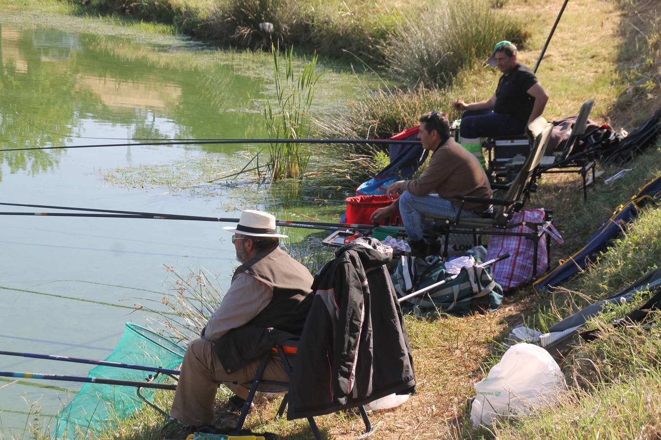 Buen ambiente pero pocas tencas en el 301 aniversario del Concurso tradicional de Pesca 'Charca de la Albuera' que se ha celebrado este domingo 2 de junio en el enclave natural del que toma su nombre. esta cita organizada por la Sociedad de Pesca Balboa. Francisco Pérez Caballo con una captura de 11.380 gramos ha sido el ganador de esta edición. 