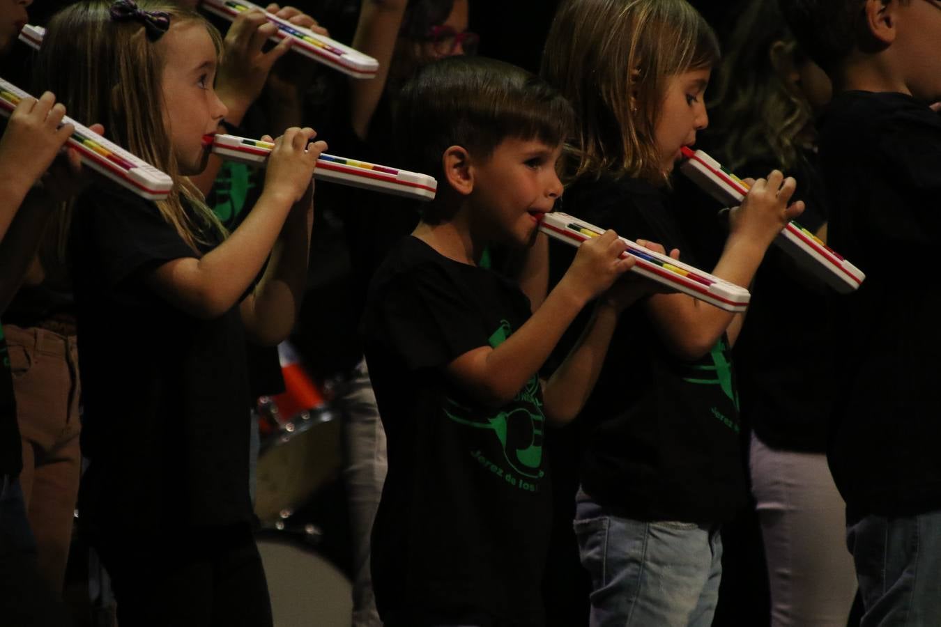 El Cine-teatro Balboa acogió, ayer, el concierto de clausura del curso 2018/2019 de la Escuela Municipal de Música de Jerez de los Caballeros. En esta cita, los alumnos y alumnas participantes ofrecieron una muestra de los conocimientos adquiridos durante el curso y su evolución a lo largo del mismo en las distintas modalidades impartidas. En este curso, han sido 113 los alumnos y alumnas que se han formado en la citada Escuela y cinco los profesores que han impartido las diferentes asignaturas: David Carrasco, Carlos Álvarez, Sergio Carrasco, Cristian Ivasr y Mª Asunción Pérez.