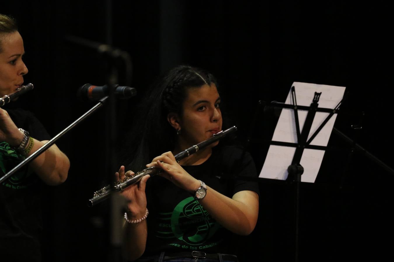 El Cine-teatro Balboa acogió, ayer, el concierto de clausura del curso 2018/2019 de la Escuela Municipal de Música de Jerez de los Caballeros. En esta cita, los alumnos y alumnas participantes ofrecieron una muestra de los conocimientos adquiridos durante el curso y su evolución a lo largo del mismo en las distintas modalidades impartidas. En este curso, han sido 113 los alumnos y alumnas que se han formado en la citada Escuela y cinco los profesores que han impartido las diferentes asignaturas: David Carrasco, Carlos Álvarez, Sergio Carrasco, Cristian Ivasr y Mª Asunción Pérez.