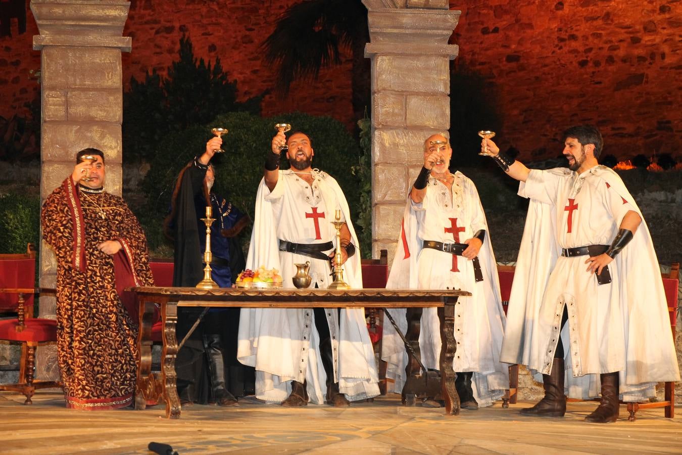 Una de las escenas de la obra.