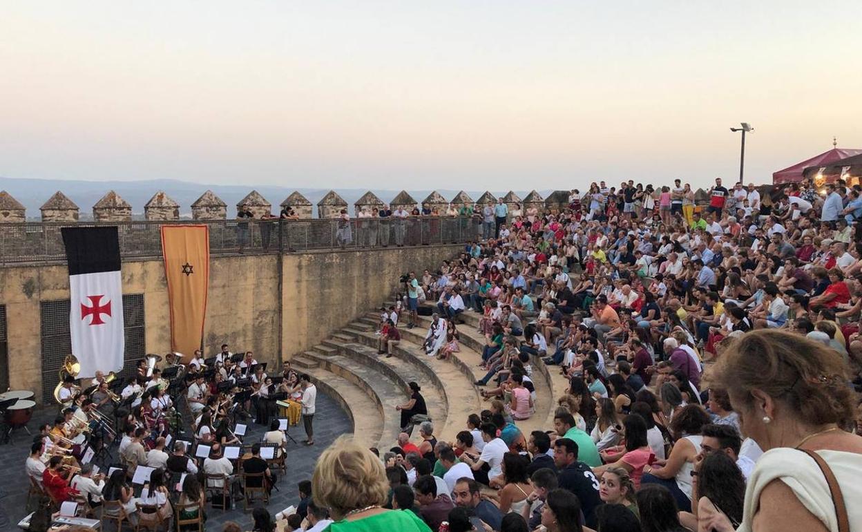 El público disfrutó con la Asociación Musical Jerez.