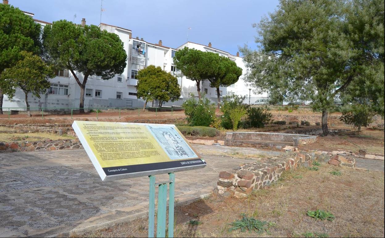 Villa romana de 'El Pomar'.
