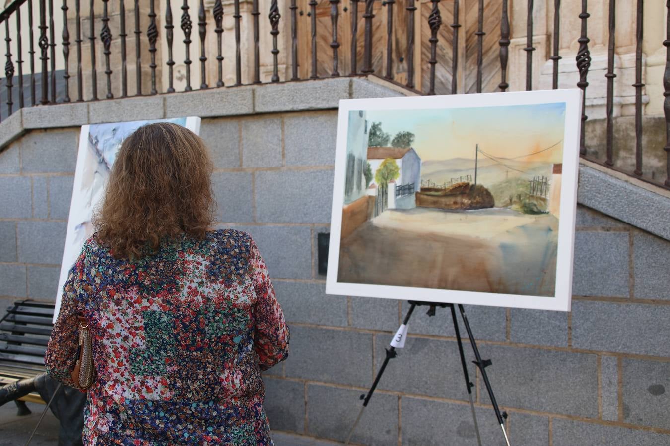El cacereño Federico Plasencia Chacón se ha alzado, hoy, con el primer premio, dotado con 1.000 euros, del XV Concurso de Pintura al Aire Libre 'Francisco Benavides'. Blas Tomás Ibáñez, de Ontiyent, ha conseguido el segundo premio, dotado con 700 euros, y Carlos Santos Marques, de Lisboa, el tercer premio, dotado con 400 euros.Desde primera hora de la mañana, los participantes han elegido el lugar y la técnica a utilizar en sus respectivos lienzos que, una vez finalizado el Concurso, se han expuesto en la Plaza de España. El citado Concurso, organizado por el Ayuntamiento, a través de la Concejalía de Cultura y la Universidad Popular del municipio con el apoyo de la Diputación de Badajoz, ha realzado, un año más, la riqueza patrimonial de Jerez de los Caballeros, Conjunto Histórico artístico y monumental, siendo sus paisajes, iglesias, parques, fuentes y gentes los principales protagonistas. 