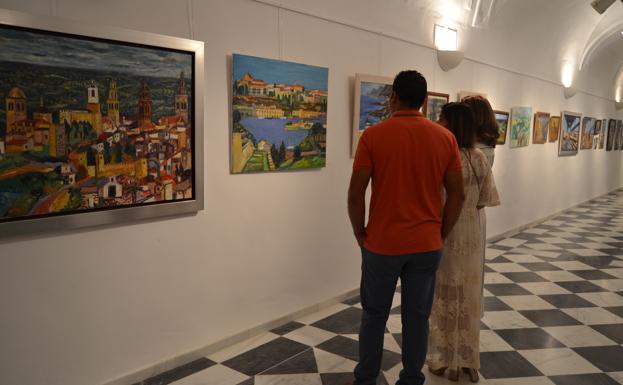 Una de las propuestas destacadas fue la exposición homenaje al artistas jerezano Enrique Mazuecos Salas en la sala 'Francisco Benavides'.