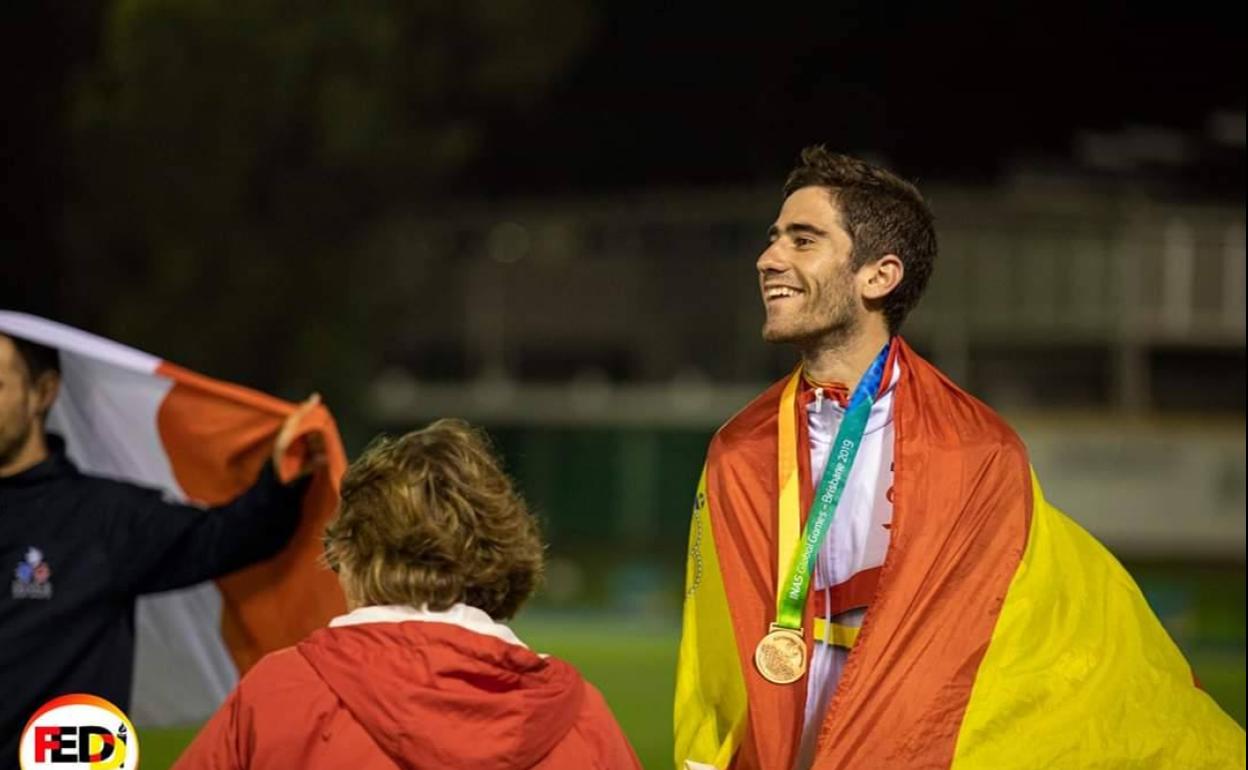 Medalla de bronce. 