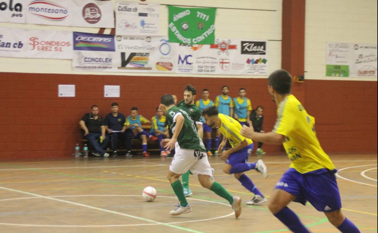 El equipo jerezano sigue en la zona de cabeza, tercer clasificado.