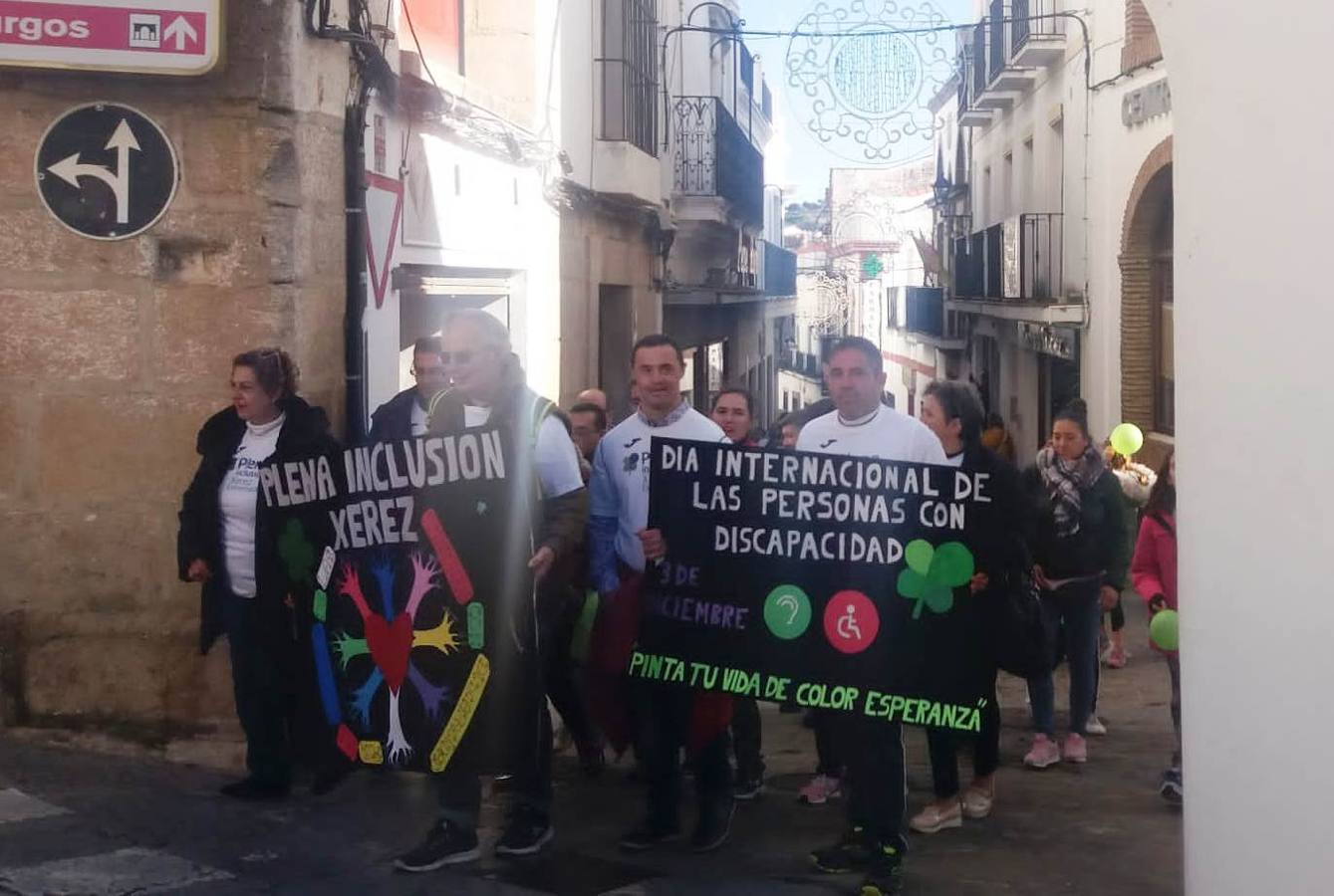 XI Macha de Plena Inclusión Xerez en el Día Internacional de las Personas con Discapacidad.
