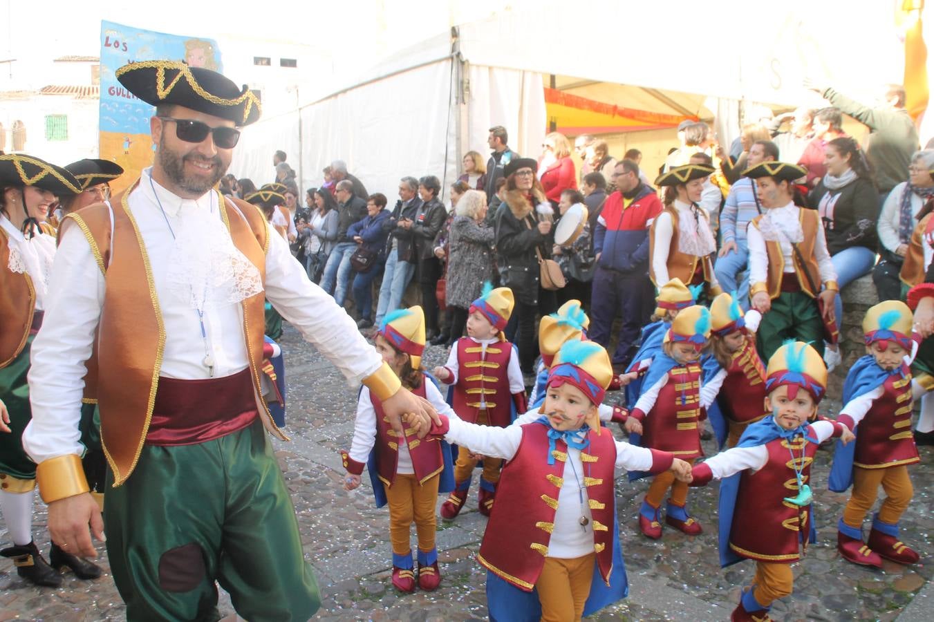 La fantasía, la alegría y la creatividad han brillado en una mañana espléndida.