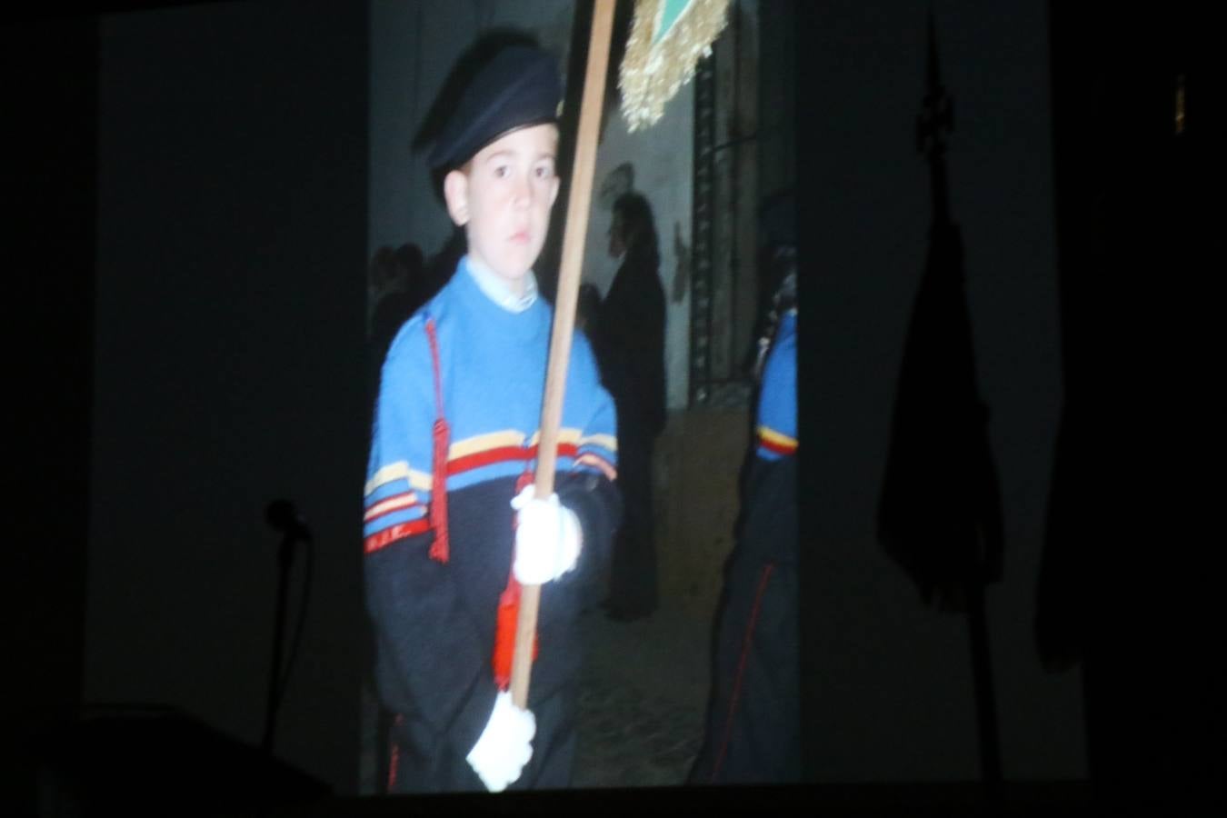 La Agrupación Musical 'Maestro Sousa' interpretando una de las Marchas de su repertorio para esta Semana Santa.
