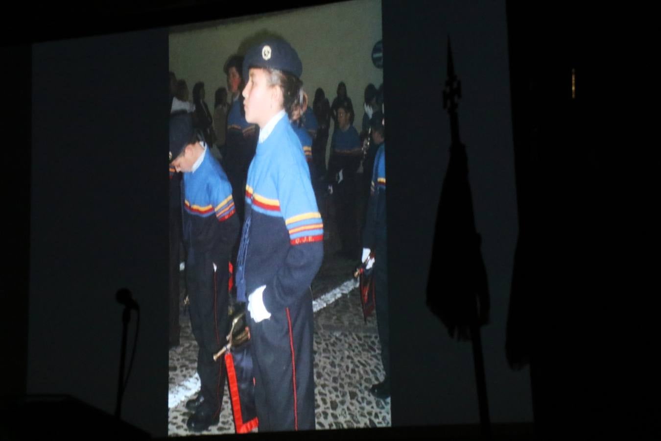 La Agrupación Musical 'Maestro Sousa' interpretando una de las Marchas de su repertorio para esta Semana Santa.