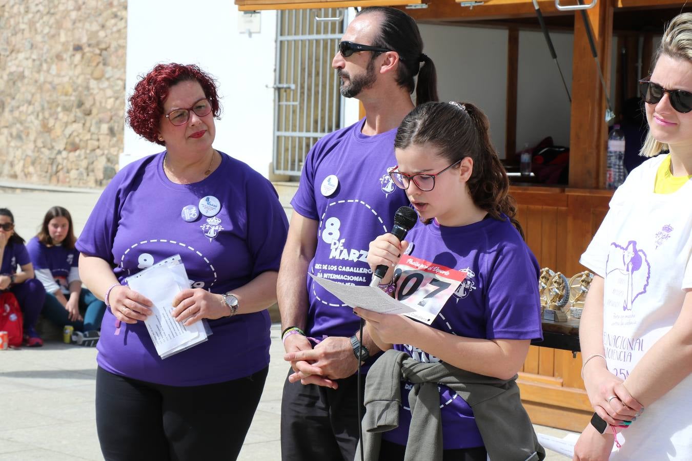 Participantes en la II Carrera de la Mujer.