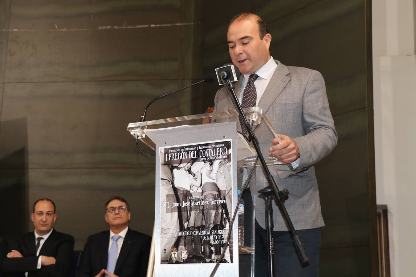 Juan José Martínez Torvisco durante su Pregón.