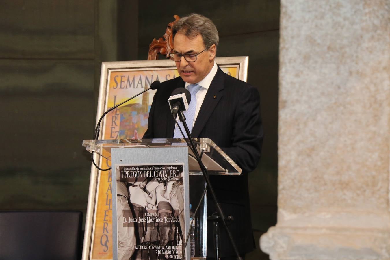 Juan José Martínez Torvisco durante su Pregón.