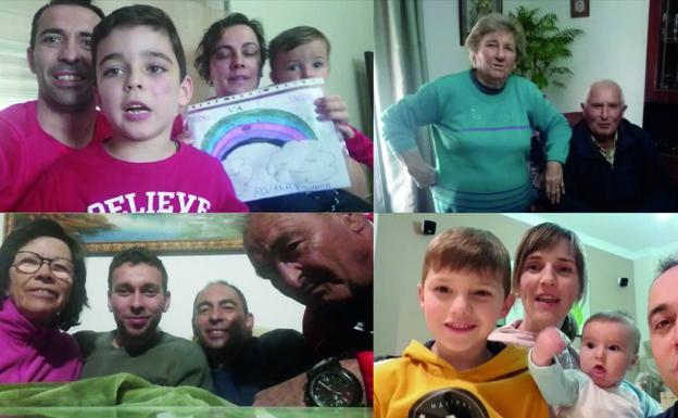 Fragmentos del vídeo. 