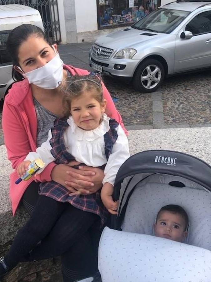 Con juguetes o sin ellos, todos han lucido una sonrisa, contentos por poder salir de casa.