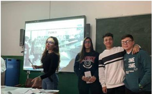 Alumnos en una de las actividades.