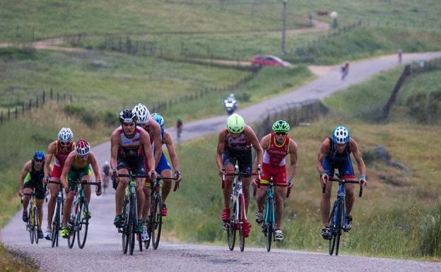 Segmento de ciclismo. 