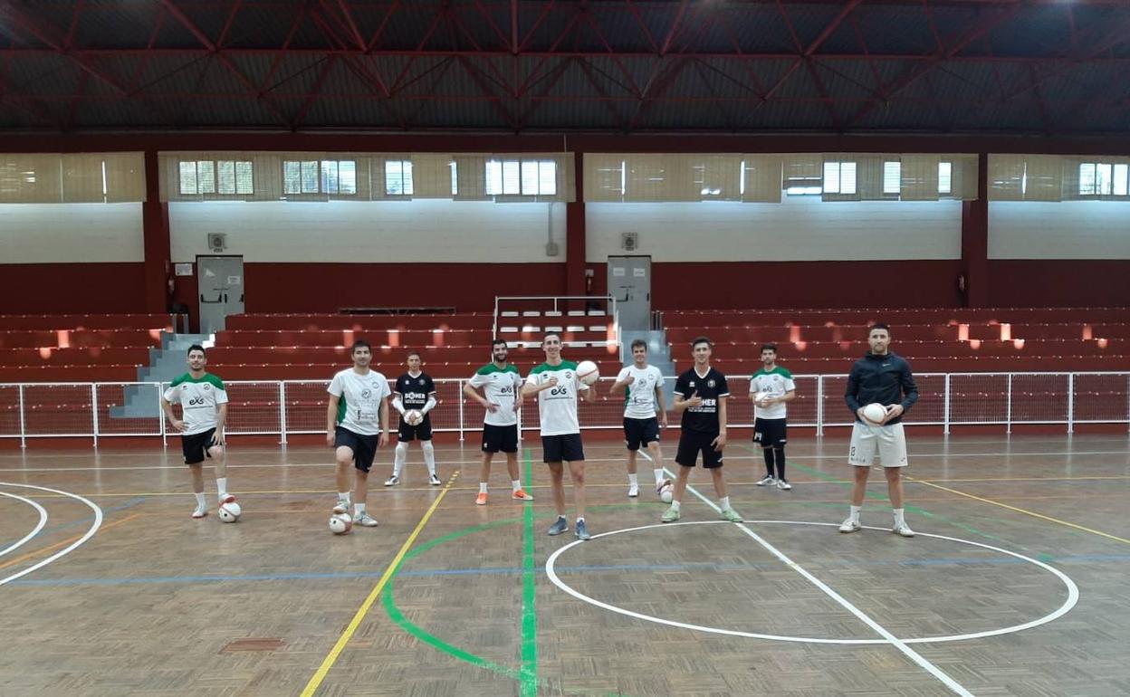 Plantilla del Jerez Futsal. 