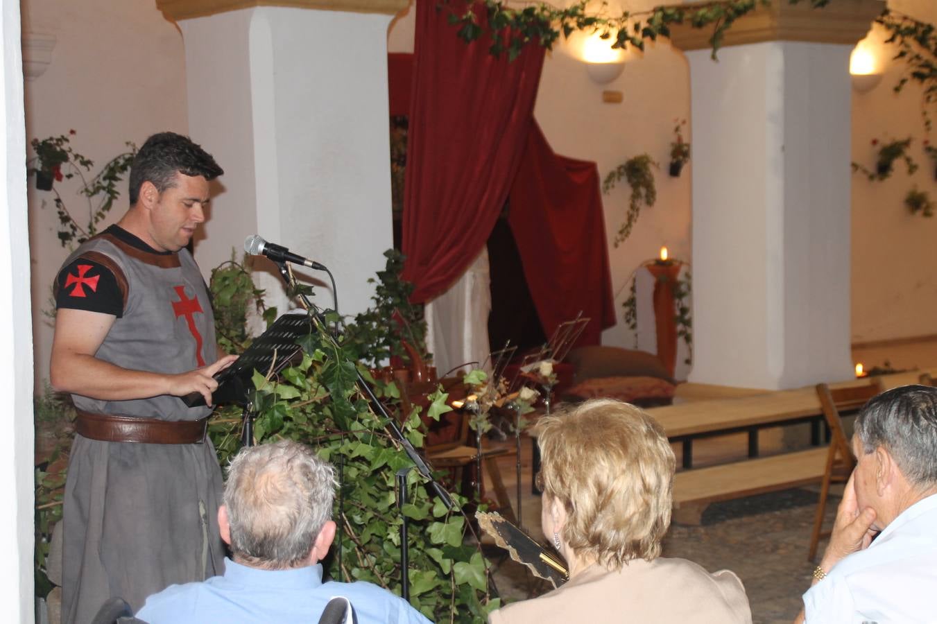 Concierto de la Asociación Musical de Jerez de los Caballeros en el cierre del Festiva Templario.