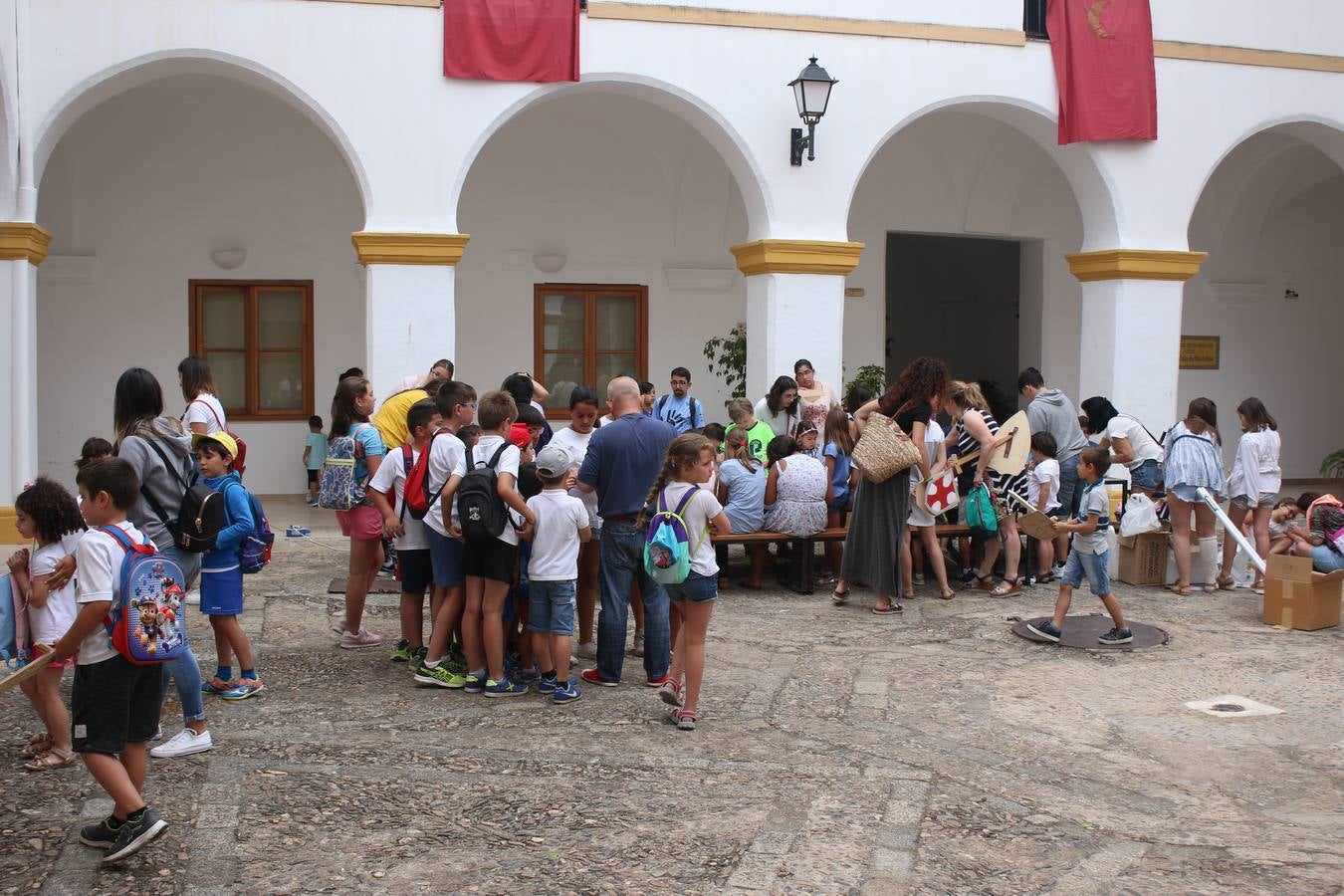 Recinto amurallado de la Alcazaba, uno de los escenarios principales del Festival Templario.
