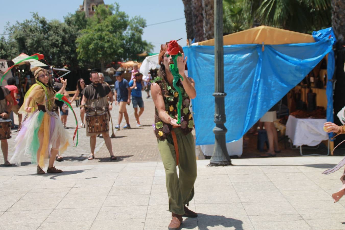 Recinto amurallado de la Alcazaba, uno de los escenarios principales del Festival Templario.