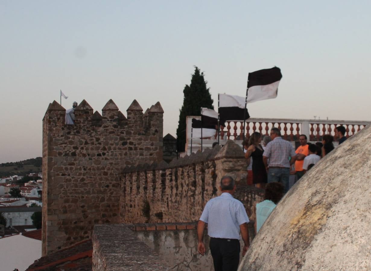 Recinto amurallado de la Alcazaba, uno de los escenarios principales del Festival Templario.