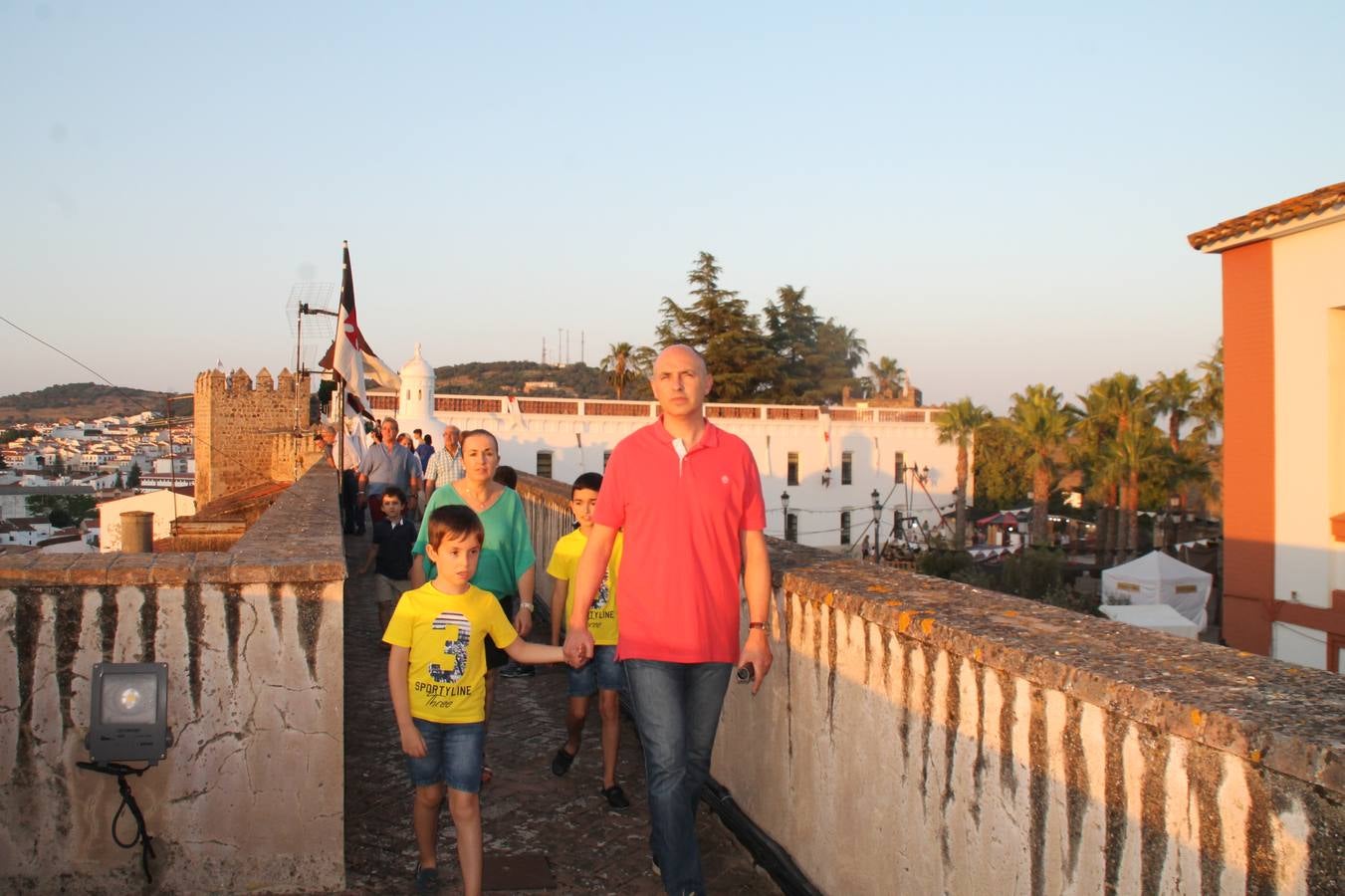 Recinto amurallado de la Alcazaba, uno de los escenarios principales del Festival Templario.