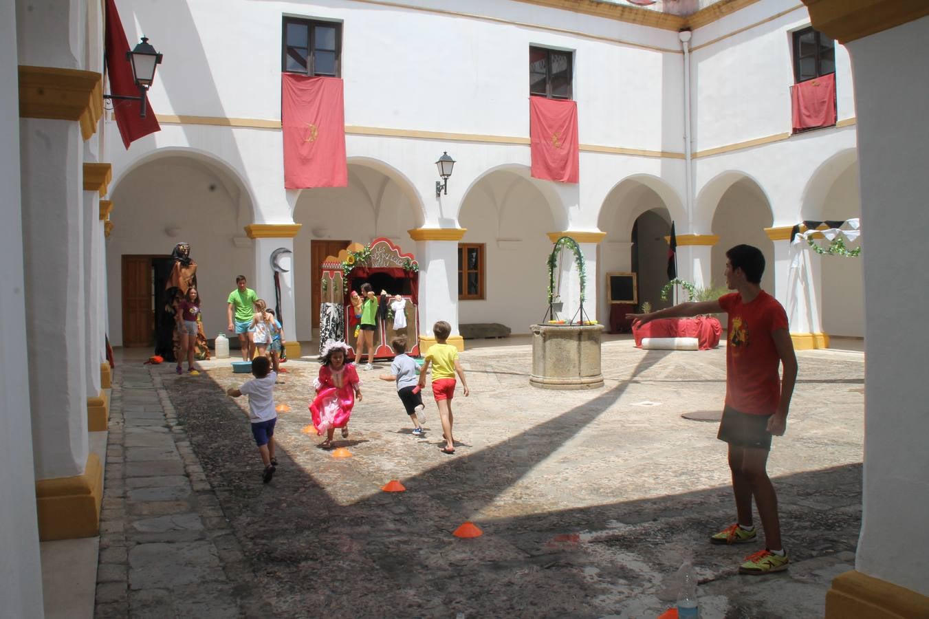 Recinto amurallado de la Alcazaba, uno de los escenarios principales del Festival Templario.