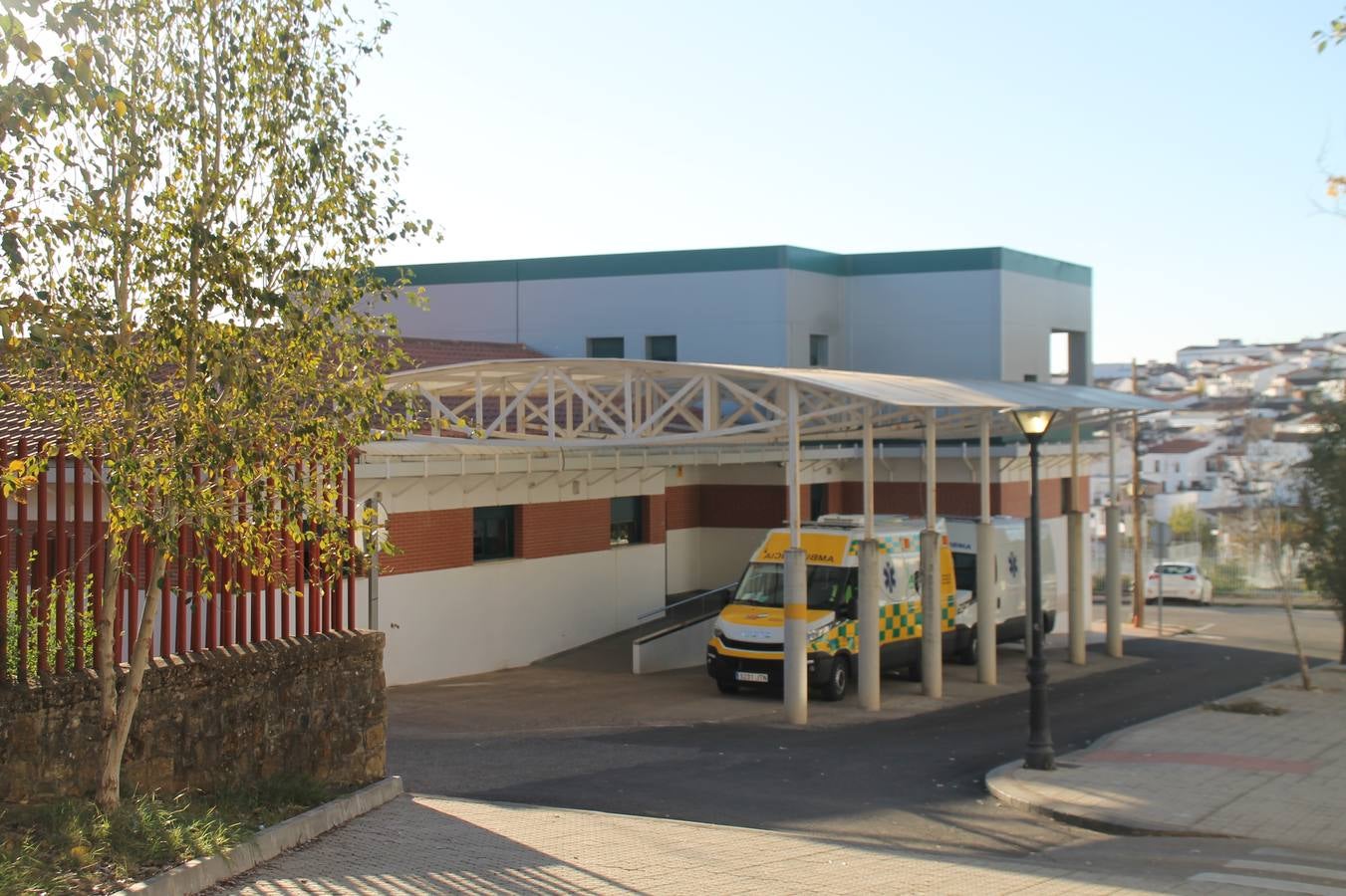 Imagen del Centro de Salud de Jerez de los Caballeros.