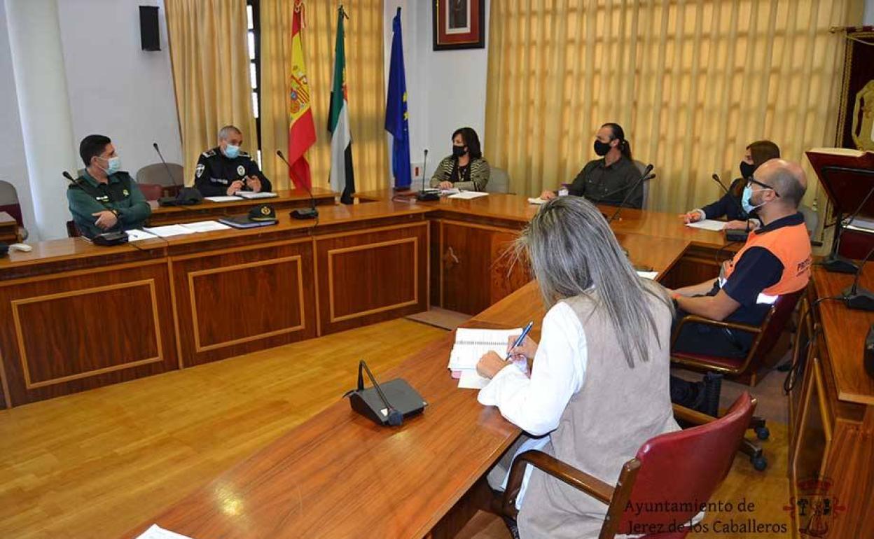 Reunión celebrada por la Comisión Covid-19 semanas anteriores.