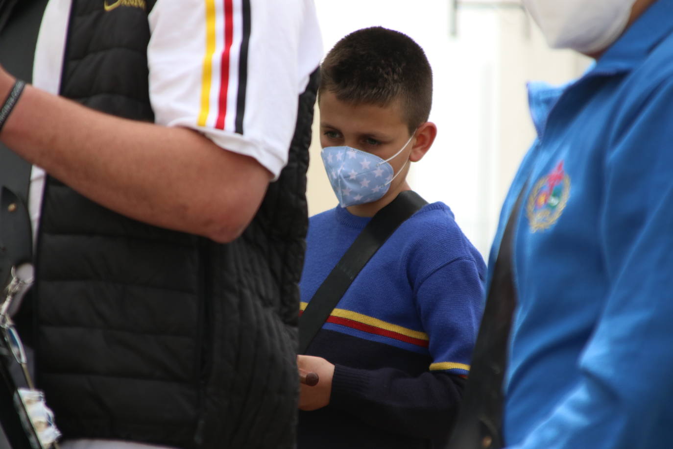 Fotos: Los sones cofrades resuenan con fervor y júbilo en el CEIP &#039;El Rodeo&#039;