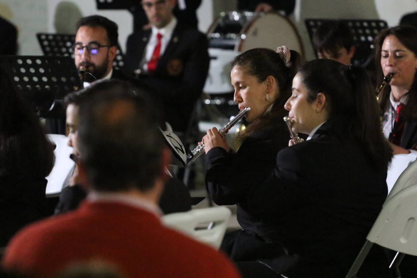 Fotos: La Plaza de la Alcazaba acoge varios conciertos de bandas con un fin solidario